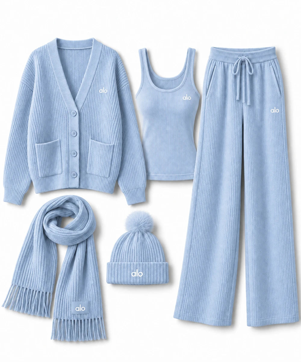 Comfortable Women Knit Set